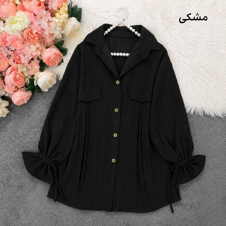 شومیز جلو دکمه آیوا زنجیری